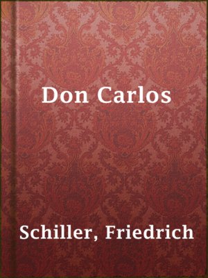 cover image of Don Carlos